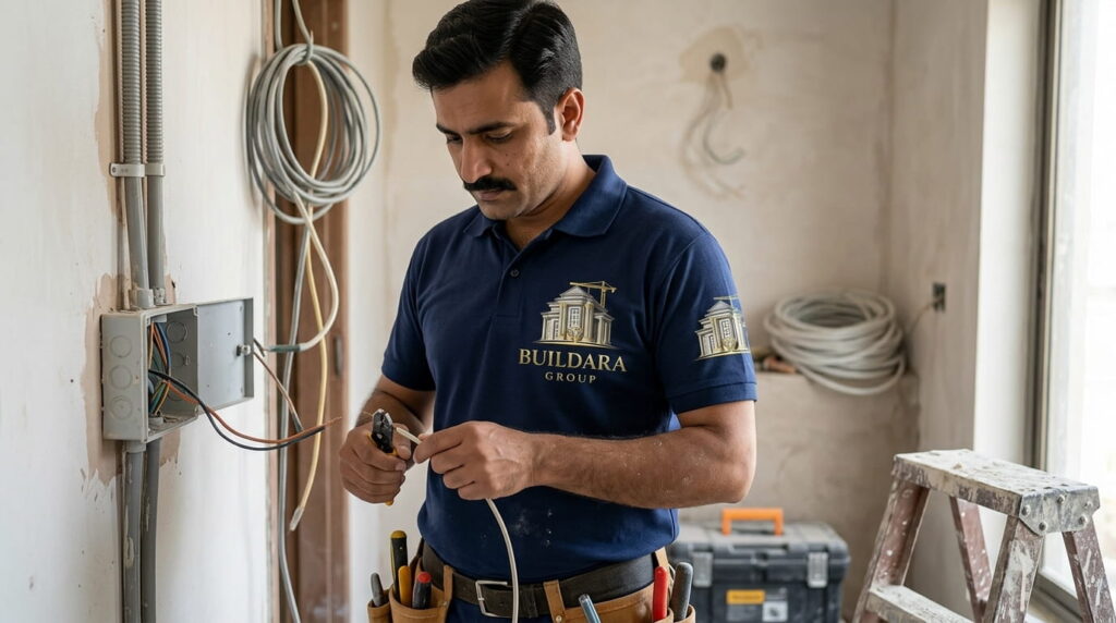 electrician worker uniform with … 202605161419
